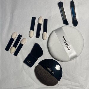 Chanel and Dior Makeup Applicators